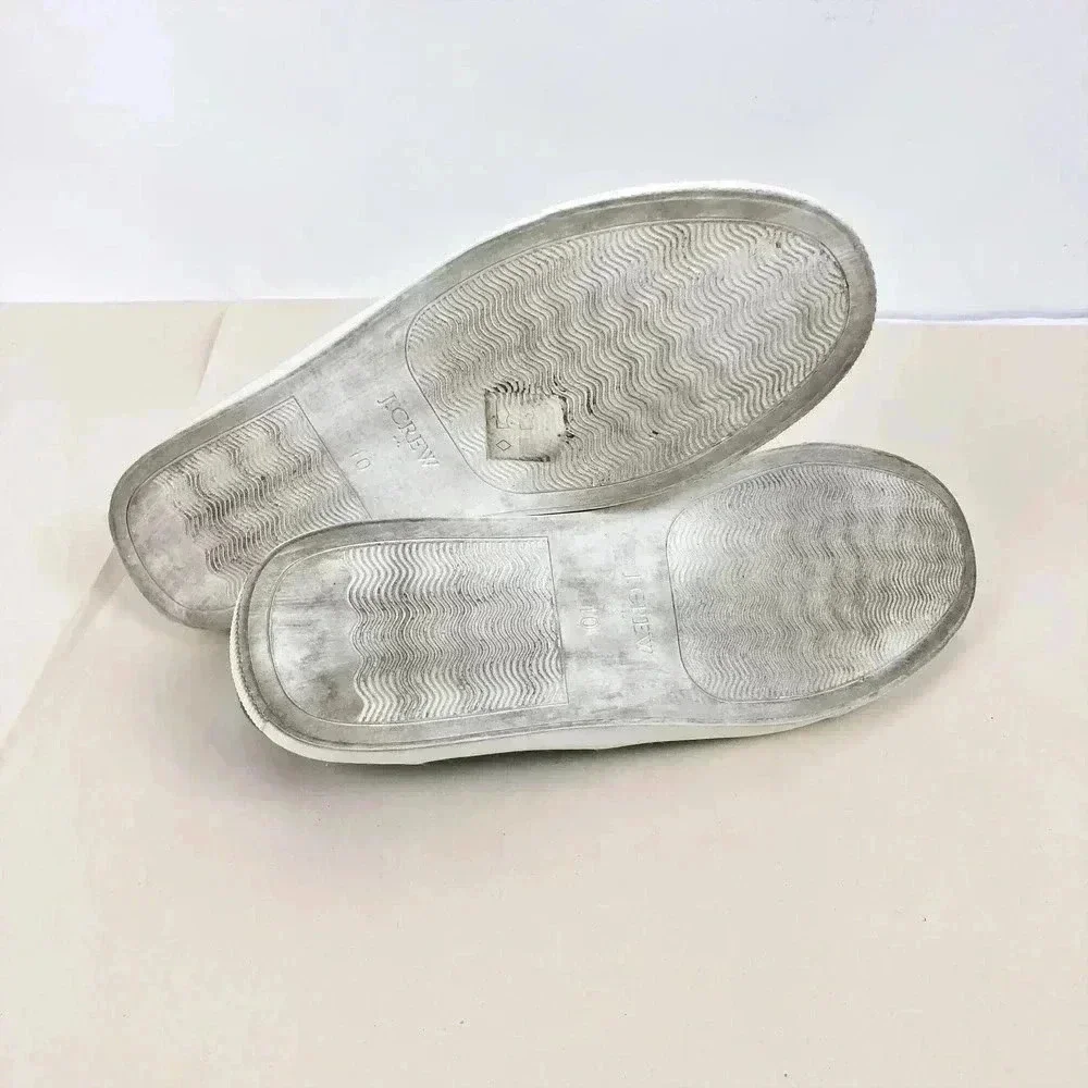 J.‎ Crew Mens Explorer Sneakers 10 Blue Canvas Slip On Low Top Streetwear
